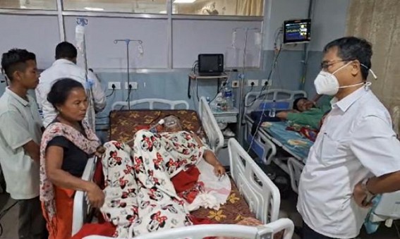 Youth critical after Unknown Miscreants attacked him in Gandachera