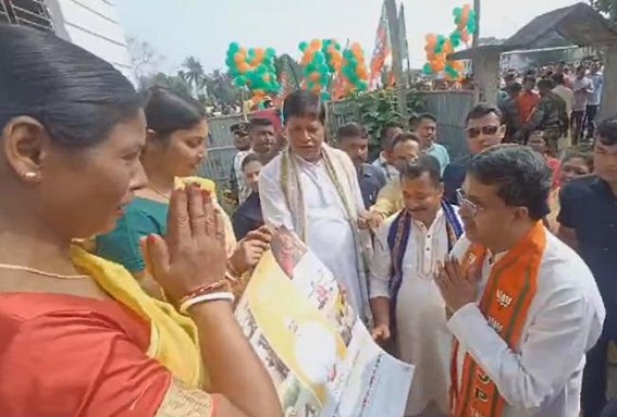 ‘Abki bar, 400 ke paar,’  says Tripura CM in Lok Sabha Poll campaigning in Agartala
