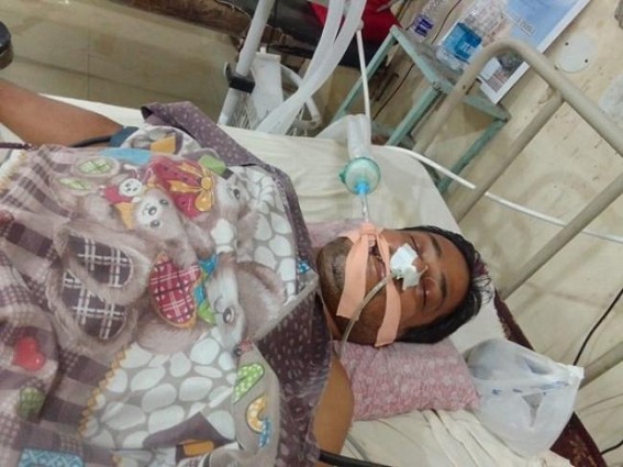 10323 Teacher suffered from Brain Stroke