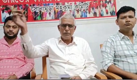CPI-M slams BJP accusing ‘Mass Rigging’ in Sonamura during Panchayat Polls CPI-M slams BJP accusing ‘Mass Rigging’ in Sonamura during Panchayat Polls
