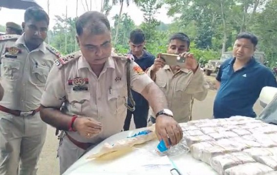 Ambassa Police seized over 1 Lakh Yaba Tablets