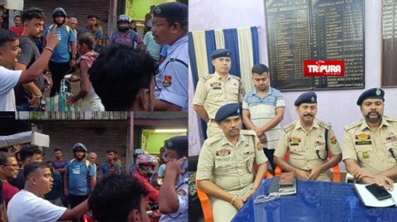 Social Media viral video caused immediate arrest of Rowdy Youths ; Netizens hailed Police after arresting Accused in Traffic Police Harassment Case