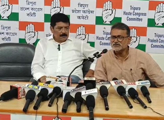 ‘Tripura Govt plans to allot 28 Ekar Govt Land to handpicked private company’ : Congress