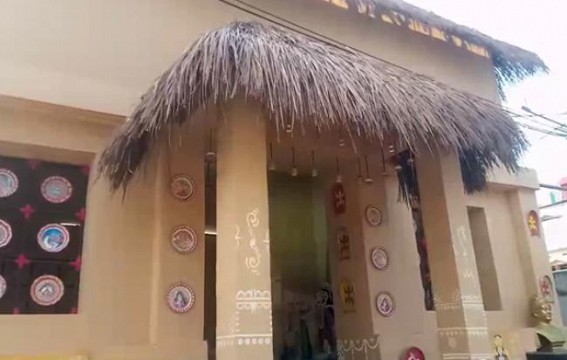 Agartala Swami Vivekananda Club’s Durga Puja theme is Rural Bengali culture