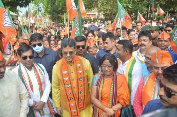 CM campaigned for Lok Sabha poll in Badharghat