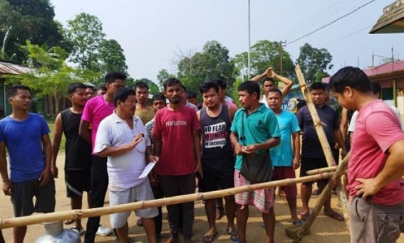 No Electricity for 1 month : Public Blocked Road in Kamalpur