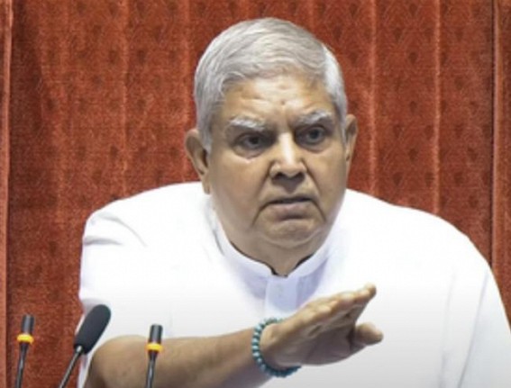 'Unbecoming conduct', Dhankar leaves chair briefly as Oppn raises din in RS over Phogat issue