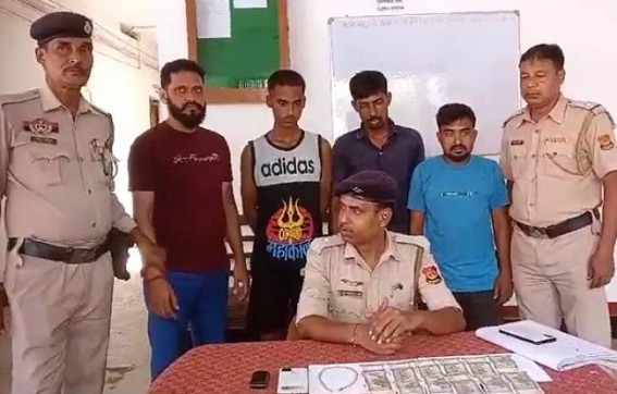 Udaipur Police found 2 Bangladeshi citizens when reached a thief’s home for Raid ; Total 4 arrested