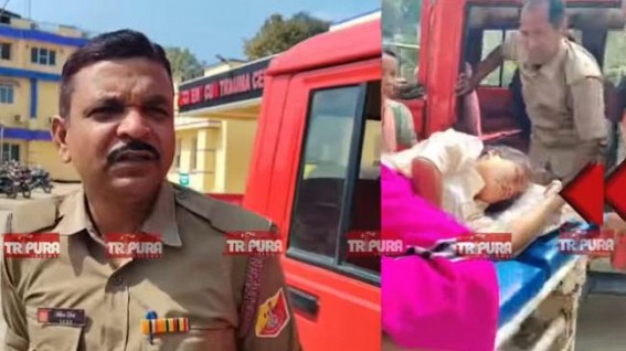 Woman was rushed to Hospital after gunshot from unknown source injured her in Ambassa