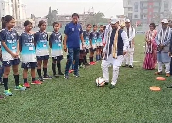 Inter-ST Hostel Football competition begins to motivate young generation against Drug-abuses