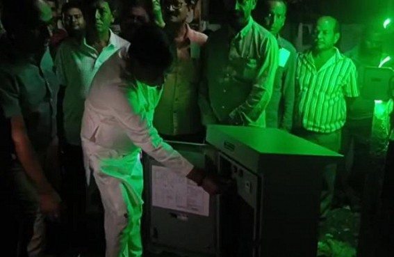 Mayor inaugurated Decorative Street Lights in Ramnagar : Says, 'It will help to stop Bad People's Gathering' 