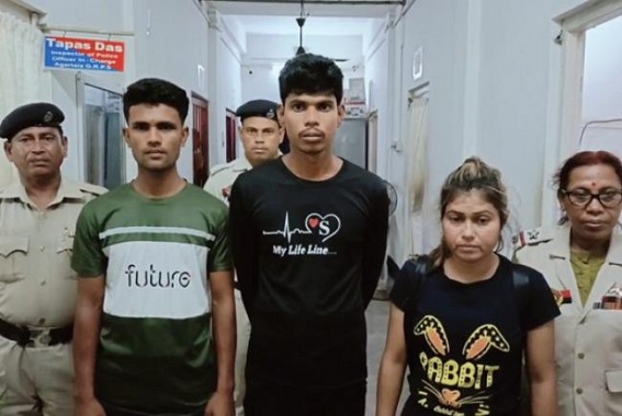 Three Bangladeshi Citizens arrested at Agartala Railway Station