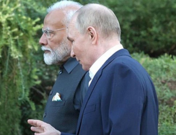 Putin dials PM Modi, offers Russia's 'full support' to India in fight against terrorism
