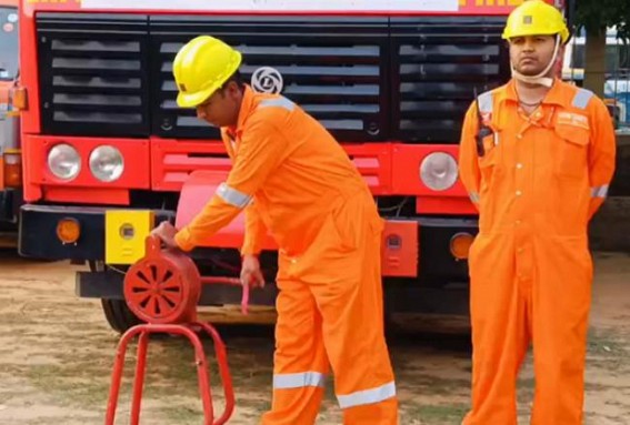 Civil Defence Mock Drill organized in Agartala