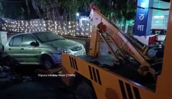 Strict Regulations Imposed: If you Park in Illegal Spots in Agartala, you might not find your Vehicle