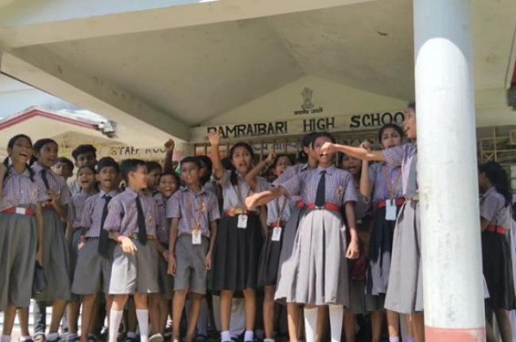 Students Boycott Classes, Lock School Over Teacher's Transfer 