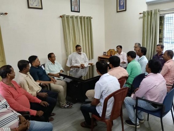 Congress party held a meeting at Congress Bahwan, Agartala. TIWN Pic July 17