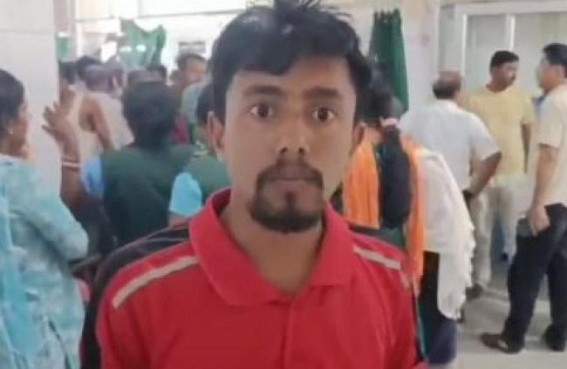 Youth Critically Injured in Ambulance Accident in Manik Bhandar