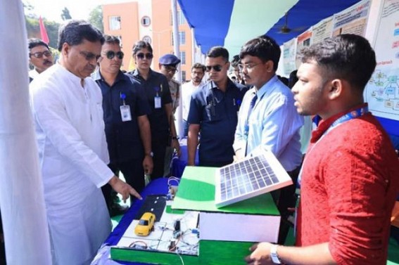 CM Manik Saha visited Techno India University, launched Govt facility there. TIWN Pic Nov 15