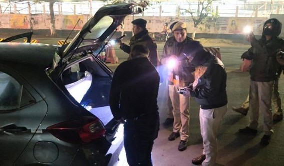 New Year: Respect for Agartala City Cops Who Are Working Overnight to Safeguard Residents 