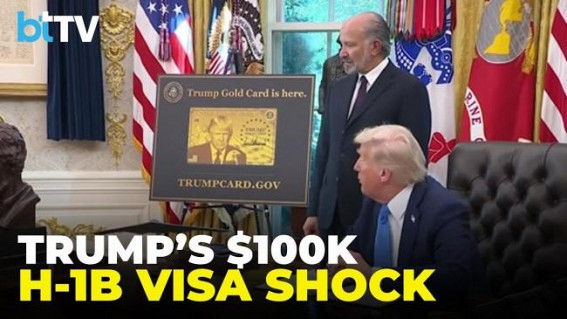 India feels the sting as Trump slaps $100,000 fee on H-1B visas