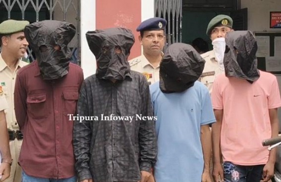 Four Arrested After Auto Theft in Krishnanagar, Other Agartala Theft Cases Cracked