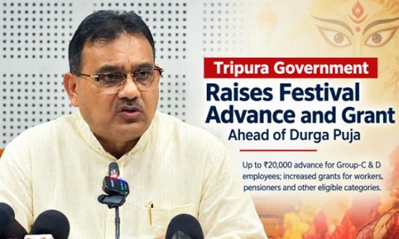 Tripura Government Raises Festival Advance and Grant Ahead of Durga Puja