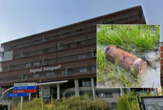 A Hospital in France Evacuated after 8-inch long World War I Artillery Shell Discovered in Patient’s Butt