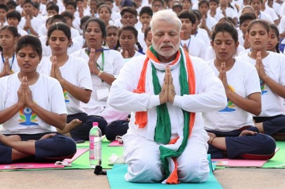 Yoga as part of the matrix which links India