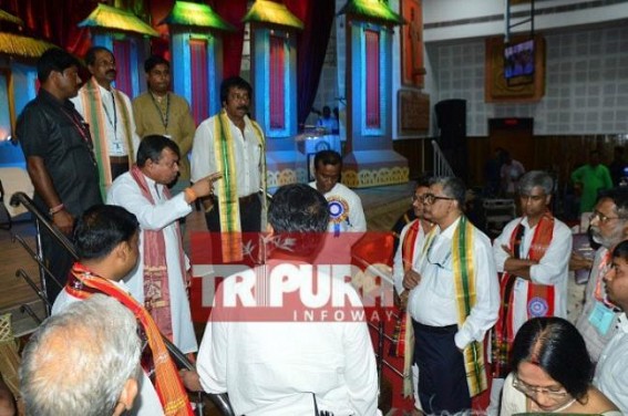 State Education Minister's insult by Corrupt VC : Tripura University under chaos