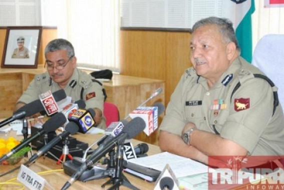 Eight militants killing is not confirmed, says Tripura BSF IG