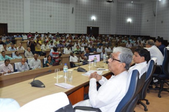 State government not running hospitals commercially: CM delivers usual lecture