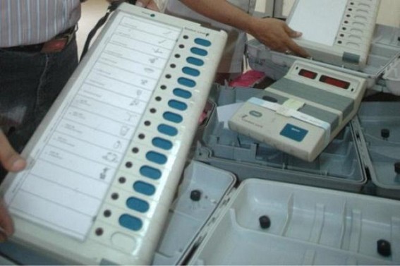 Mock poll held for Manu assembly by-election, EVM commissioning on Sept 06 Mock poll held for Manu assembly by-election, EVM commissioning on Sept 06