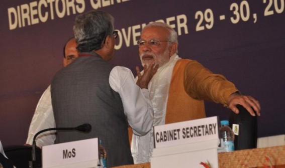 Manik’s ‘U’ turn on Modi in 5 days : From sworn critic to biggest fan : Is it another drama to appease Modi to spare Tripura Govt from CBI investigation Manik’s ‘U’ turn on Modi in 5 days : From sworn critic to biggest fan : Is it another drama to appease Modi to spare Tripura Govt from CBI investigation
