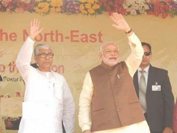 PM Modi’s visit in Tripura: What kept State BJP as back bencher ? Manik hogs all limelight, State BJP lost golden opportunity PM Modi’s visit in Tripura: What kept State BJP as back bencher ? Manik hogs all limelight, State BJP lost golden opportunity
