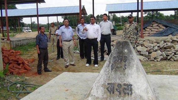 Srinagar Border haat meeting at Chagall Niya of Feni Bangladesh : Inauguration may will take place on Oct 15 or Oct 20