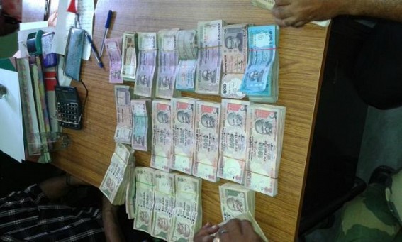 Huge amount Bangladeshi, Indian currency recovered in Sonamura  by SDM, BSF team