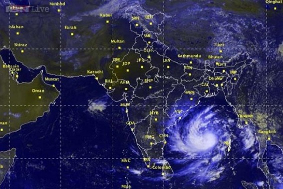 Cyclone â€˜Hudhudâ€™ impacts frequent rainfall in the State