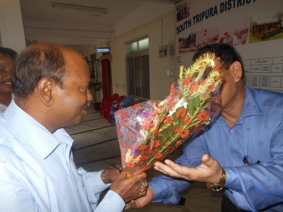 Expenditure Observer arrives in South Tripura Expenditure Observer arrives in South Tripura