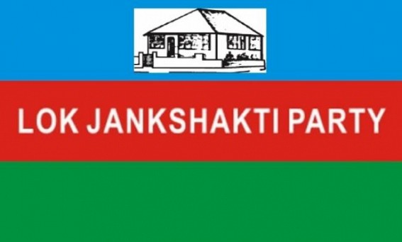 Lok Janshakti Party to send memorandum to Ram Vilas Paswan for liberal scopes to Tripura Lok Janshakti Party to send memorandum to Ram Vilas Paswan for liberal scopes to Tripura