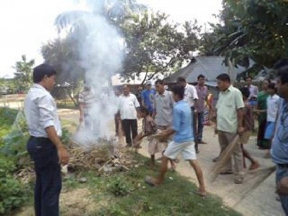 Nalchar Rural Development Block conducts cleanliness drive under Swachh Bharat Abhiyan
