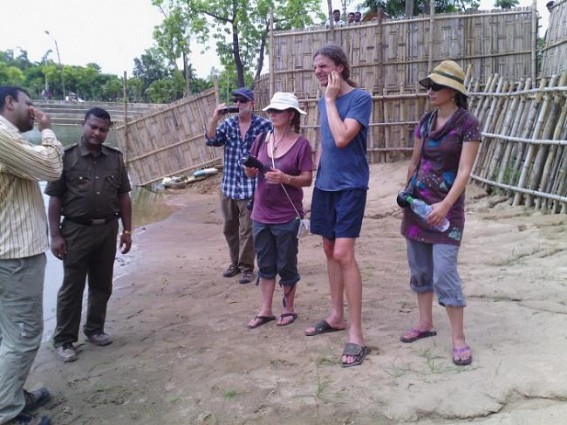 USA, Austrian Turtle experts visit Kalyan Sagar and hatcheries; suggest ways of saving N-Nigricans turtles USA, Austrian Turtle experts visit Kalyan Sagar and hatcheries; suggest ways of saving N-Nigricans turtles