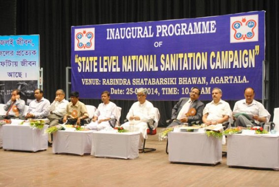 Cent percent sanitation scheme to be implemented by 2017: Tripura CM