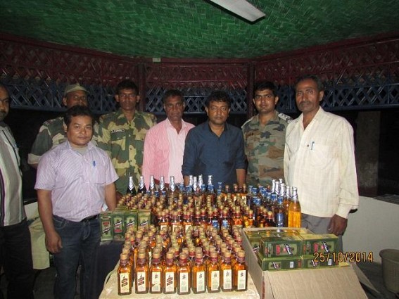 Sonamura : Massive raid led by SDM, BSF seizes illegal items worth Rs 28 lakhs Sonamura : Massive raid led by SDM, BSF seizes illegal items worth Rs 28 lakhs