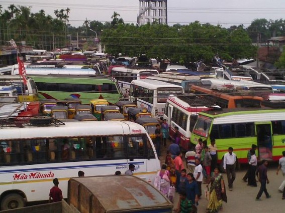 TMSU members clash at Udaipur, stall long range buses in Agartala-Sabroom route, admn intervenes to restore normalcy TMSU members clash at Udaipur, stall long range buses in Agartala-Sabroom route, admn intervenes to restore normalcy