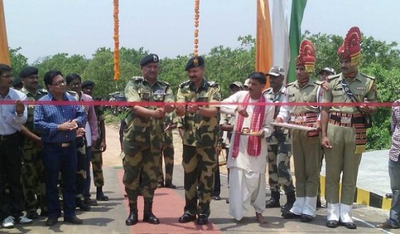 BSF DIG inaugurates composite BOP at BN Das Para under Rajnagar Block BSF DIG inaugurates composite BOP at BN Das Para under Rajnagar Block