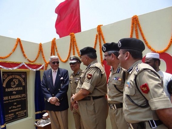 DGP inaugurates composite BOP at Rangamura DGP inaugurates composite BOP at Rangamura