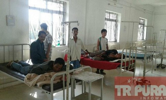 Clash between IPFT and CPI-M Cadres left 5 injured Clash between IPFT and CPI-M Cadres left 5 injured