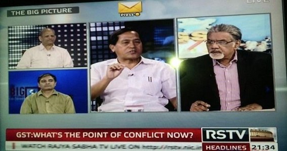 Jiten shines in National Debate on GST in Rajya Sabha 