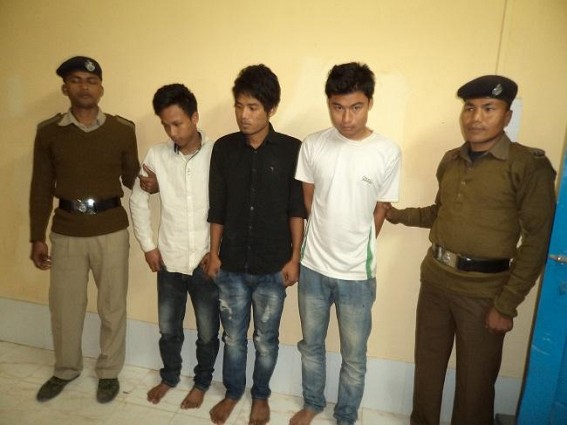 Three culprits get 14 days judicial custody